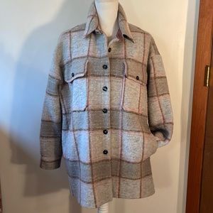 CLOSED Plaid Coat/Shacket